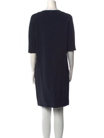 'S Max Mara Crew Neck Mini Dress