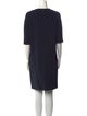 'S Max Mara Crew Neck Mini Dress