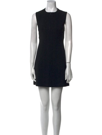 'S Max Mara Crew Neck Mini Dress