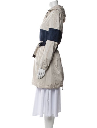 'S Max Mara Striped Trench Coat