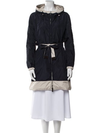 'S Max Mara Striped Trench Coat