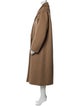 'S Max Mara Virgin Wool Faux Fur Coat