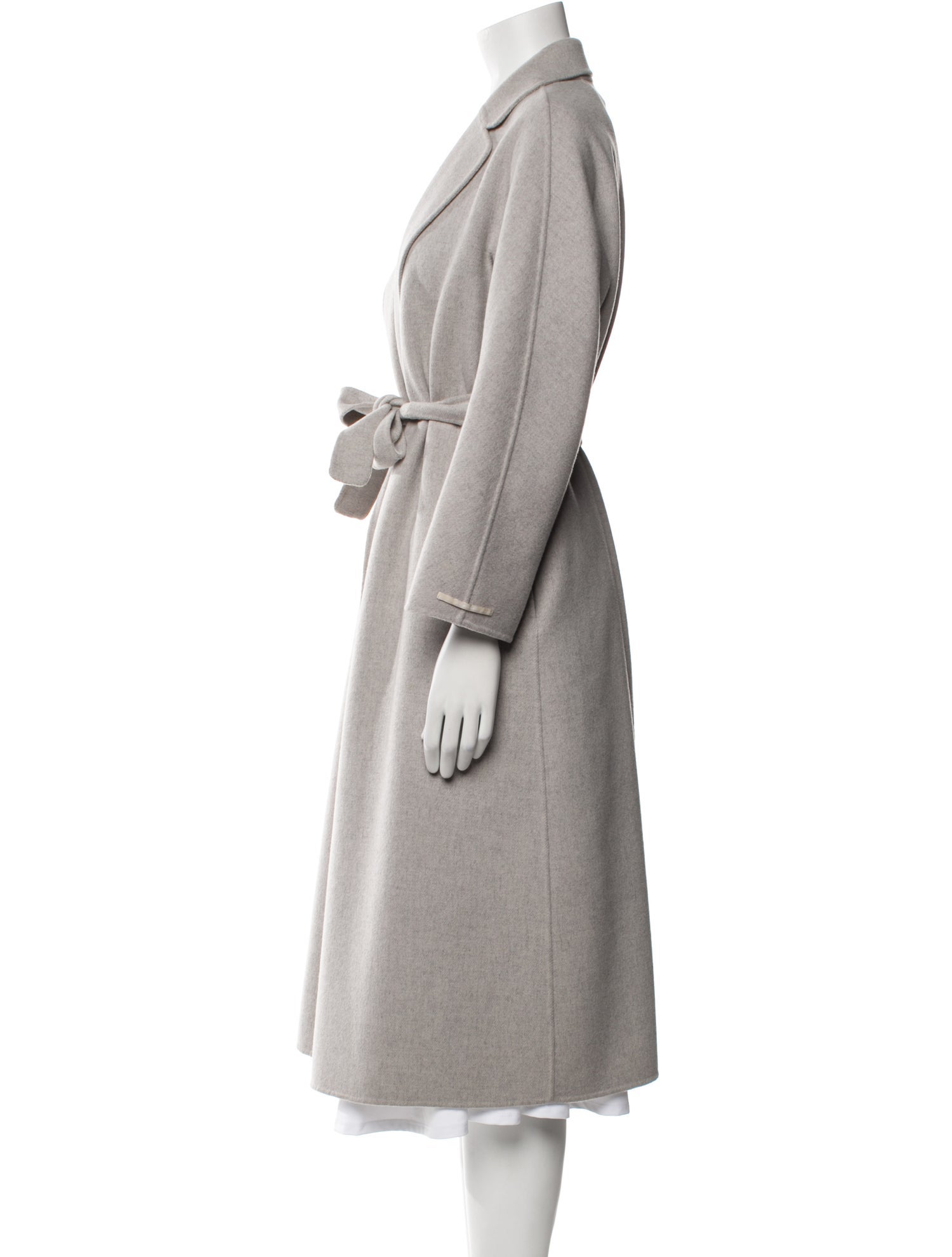 'S Max Mara Virgin Wool Trench Coat