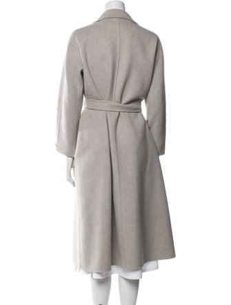 'S Max Mara Virgin Wool Trench Coat