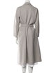 'S Max Mara Virgin Wool Trench Coat