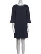 'S Max Mara Scoop Neck Mini Dress