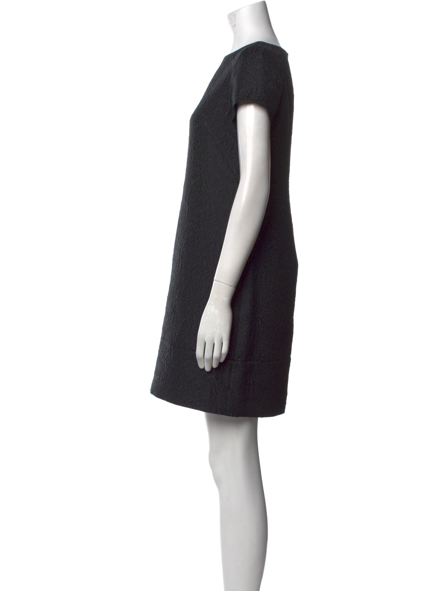 'S Max Mara Bateau Neckline Mini Dress
