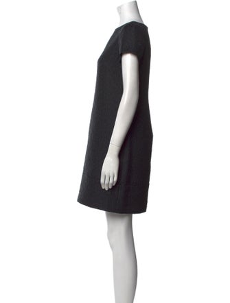 'S Max Mara Bateau Neckline Mini Dress