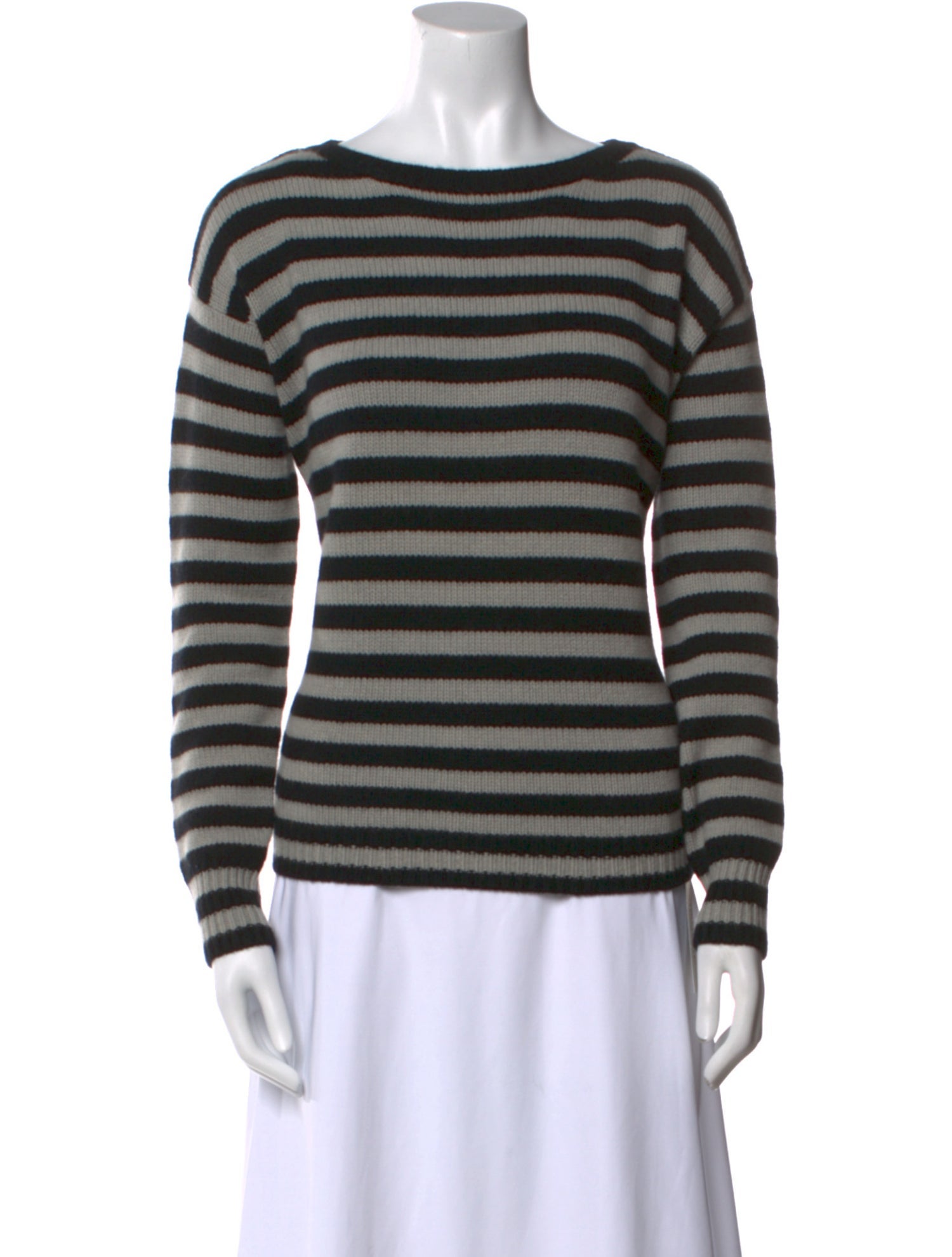'S Max Mara Cashmere Striped Sweater