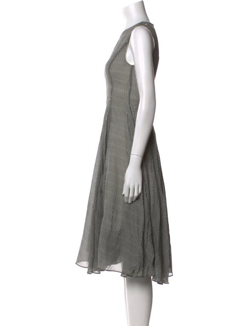 'S Max Mara Floral Print Midi Length Dress