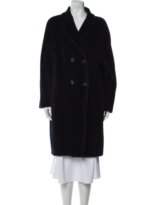 'S Max Mara Alpaca Faux Fur Coat