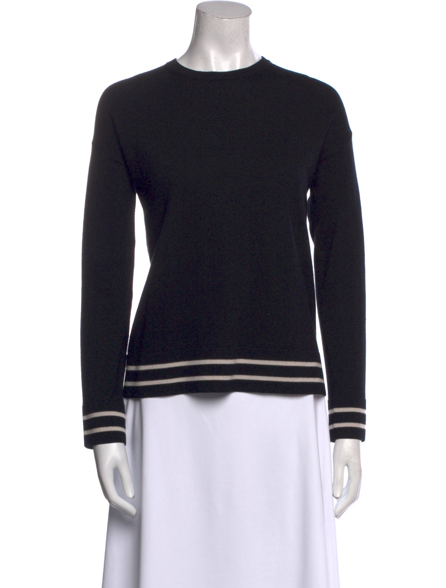 'S Max Mara Virgin Wool Striped Sweater
