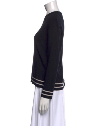 'S Max Mara Virgin Wool Striped Sweater
