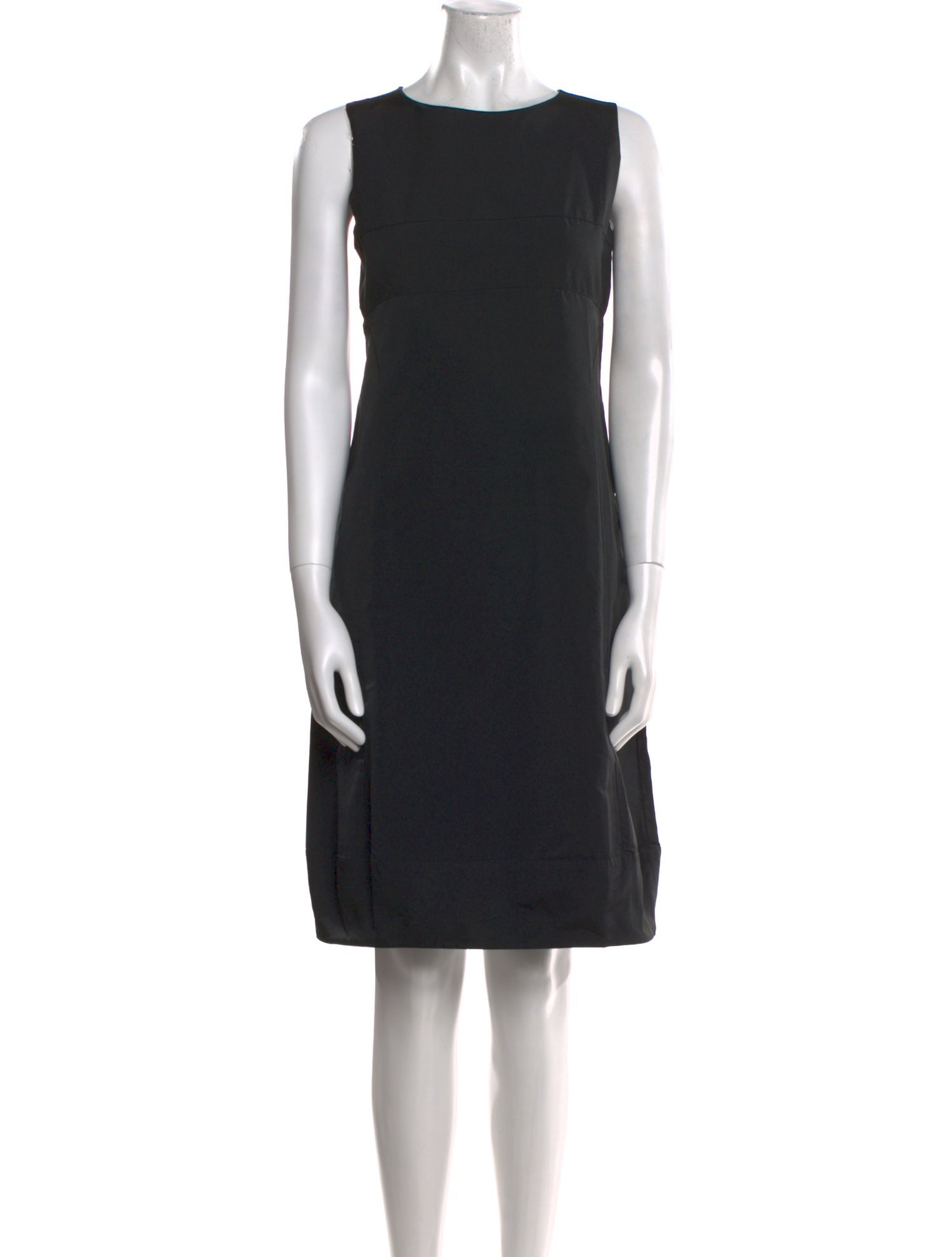 'S Max Mara Scoop Neck Knee-Length Dress