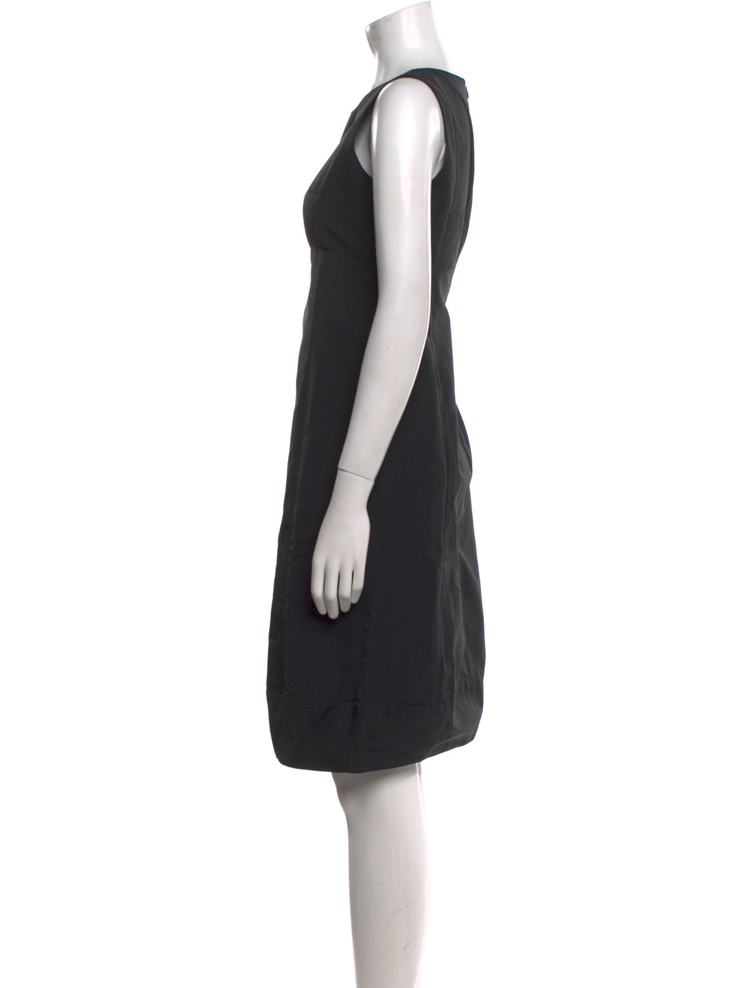 'S Max Mara Scoop Neck Knee-Length Dress