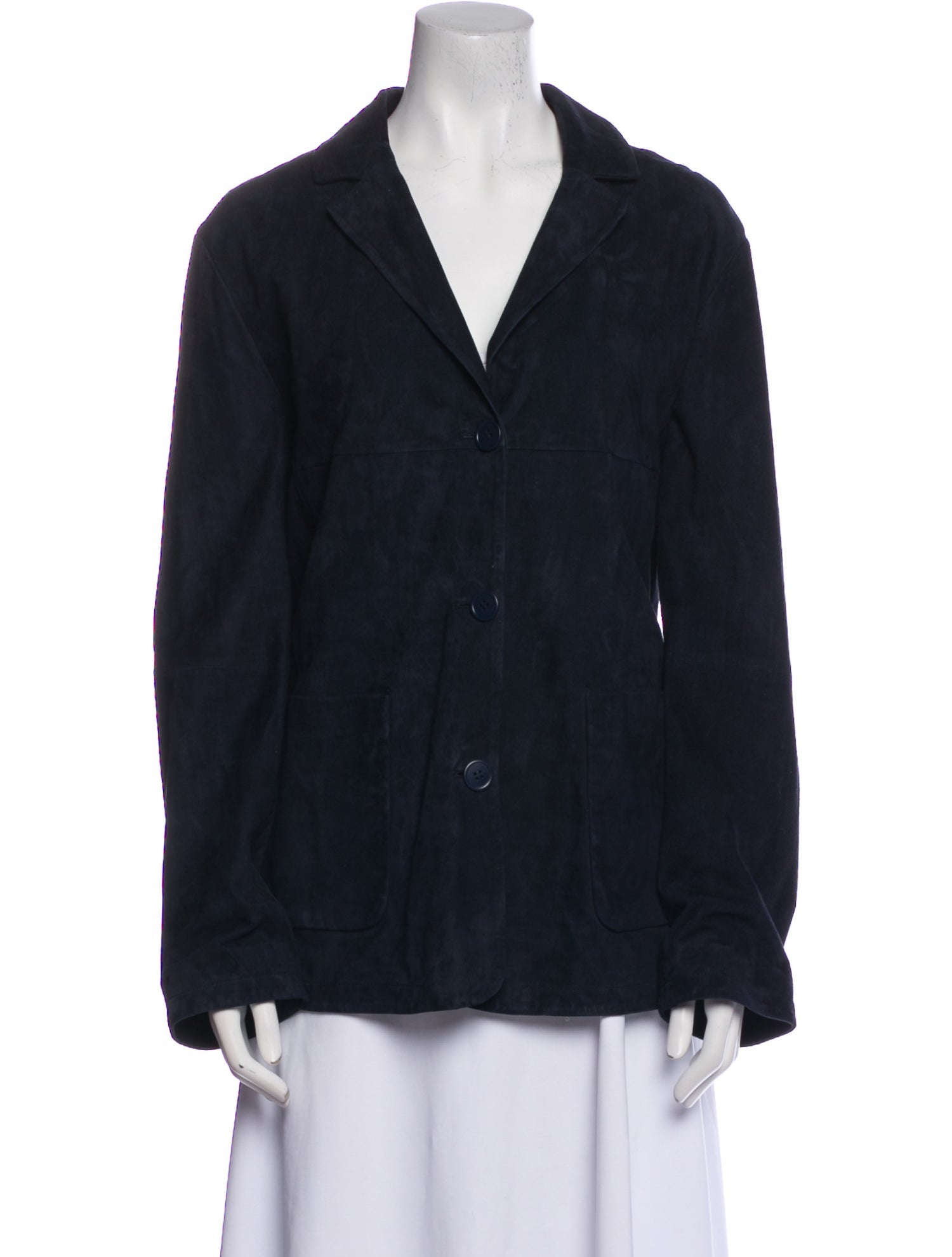 'S Max Mara Lamb Leather Jacket