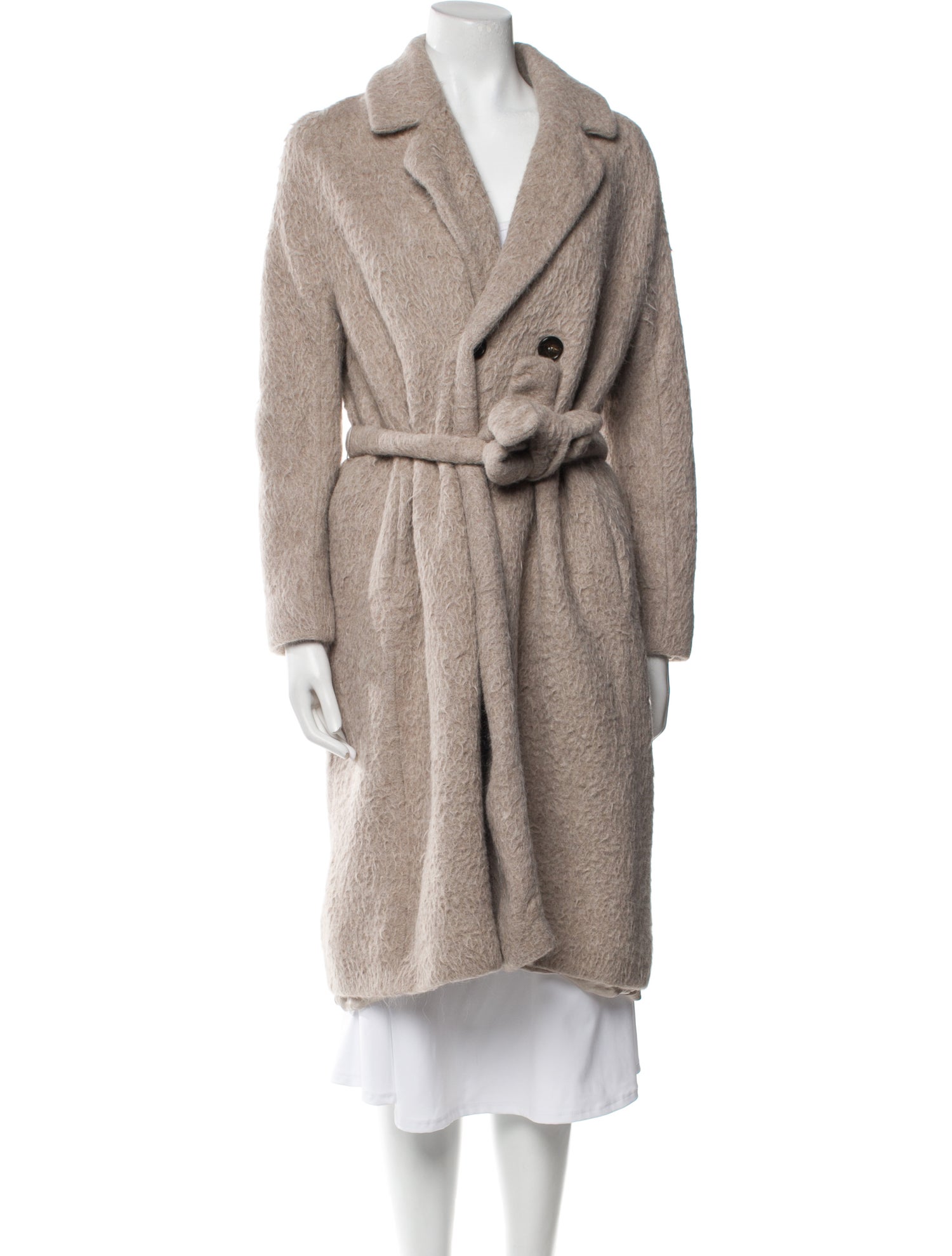 'S Max Mara Alpaca Trench Coat