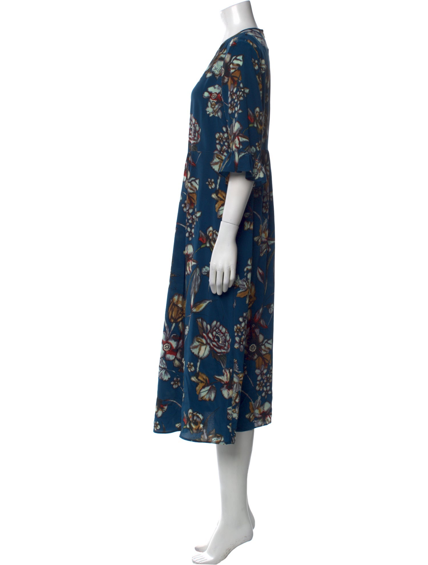 'S Max Mara Silk Long Dress