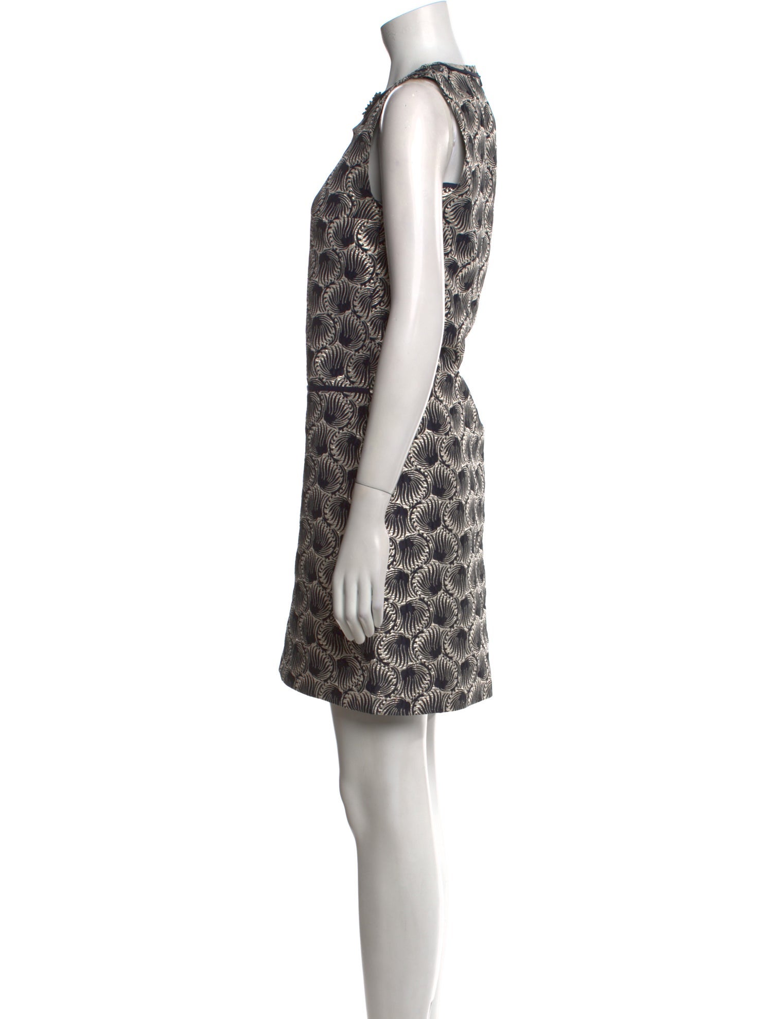 'S Max Mara Printed Mini Dress