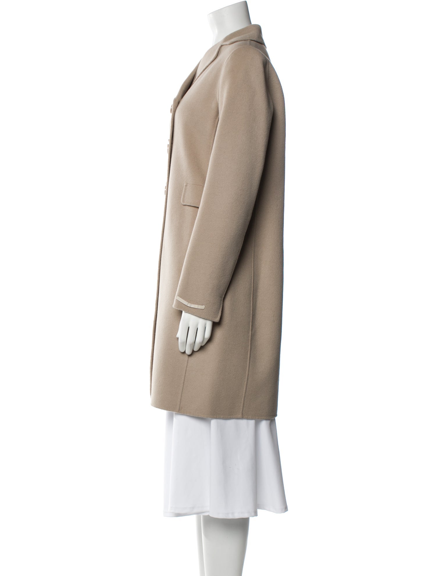 'S Max Mara Virgin Wool Peacoat