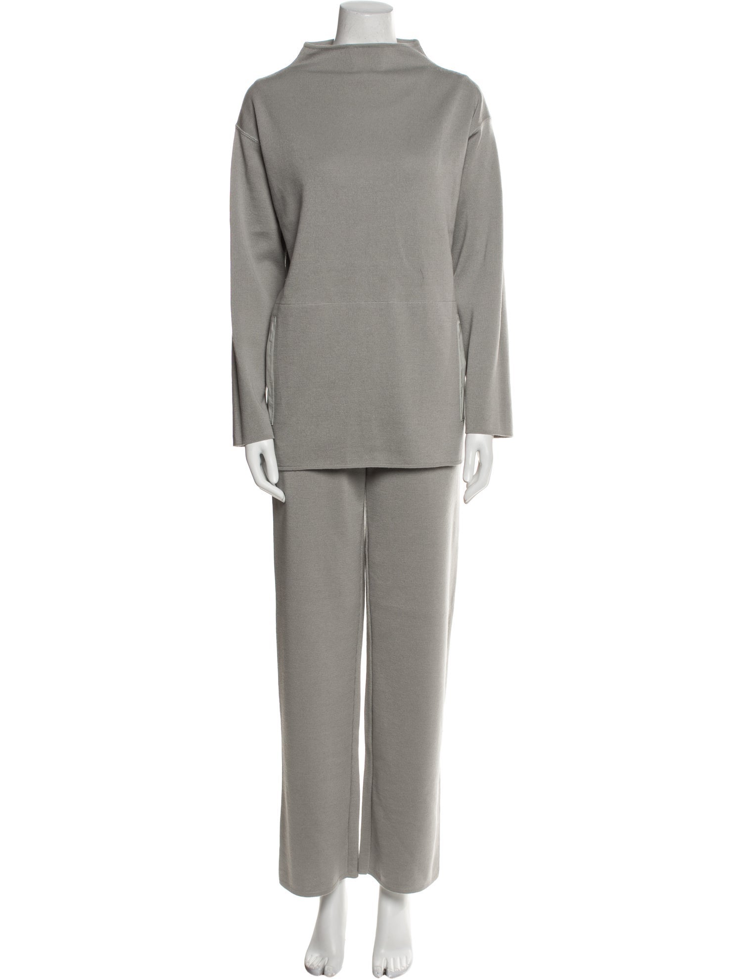'S Max Mara Virgin Wool Pant Set
