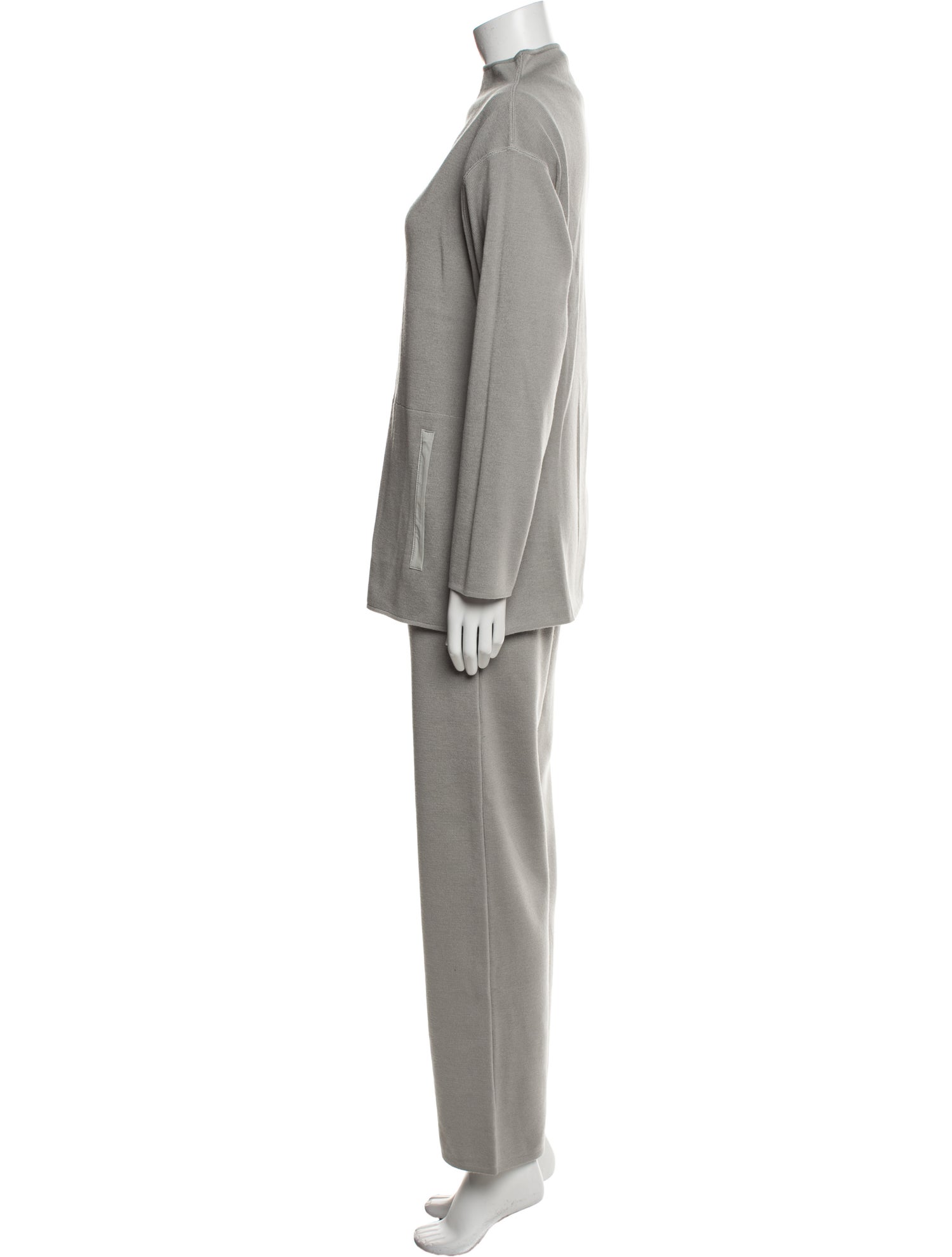 'S Max Mara Virgin Wool Pant Set