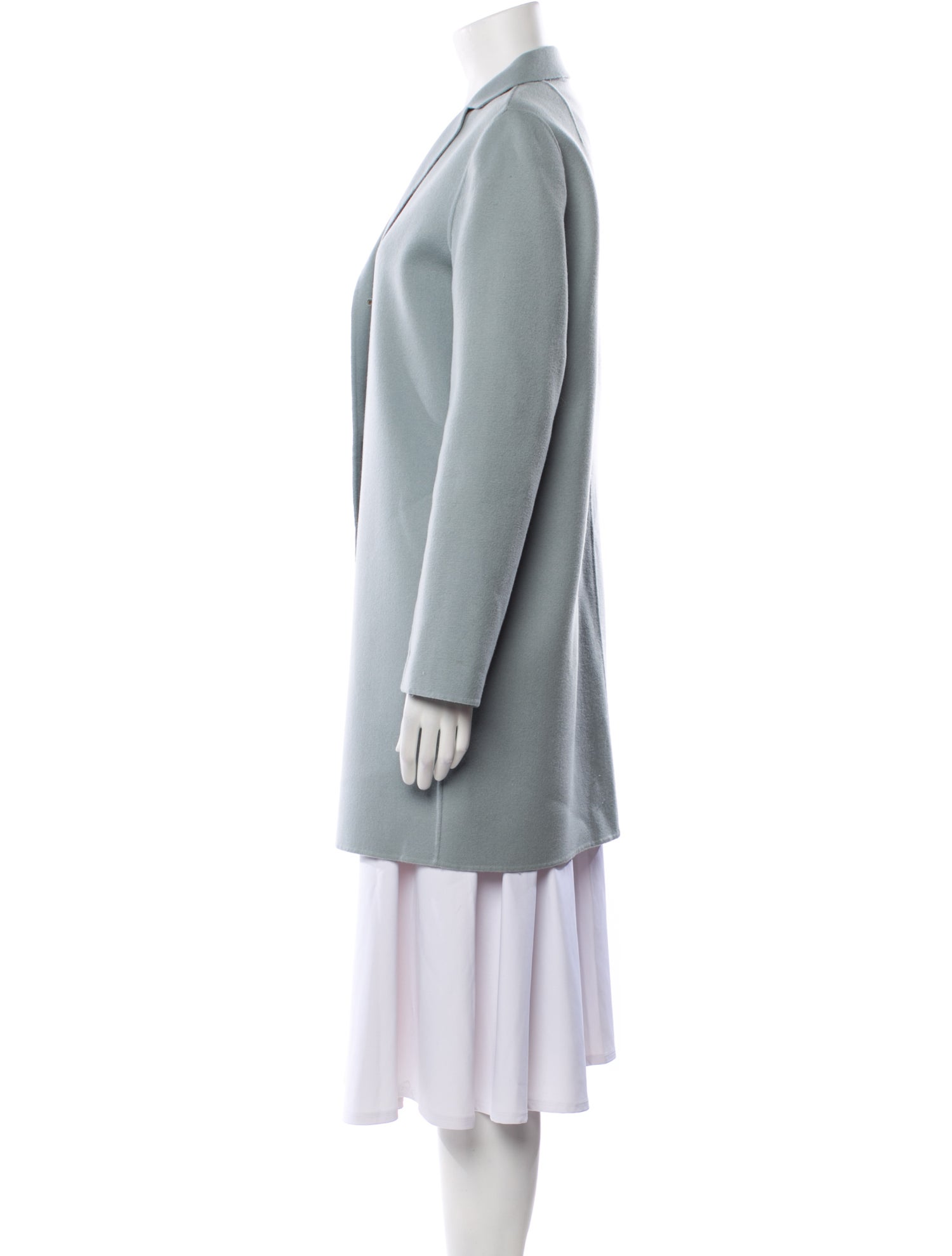 'S Max Mara Virgin Wool Peacoat