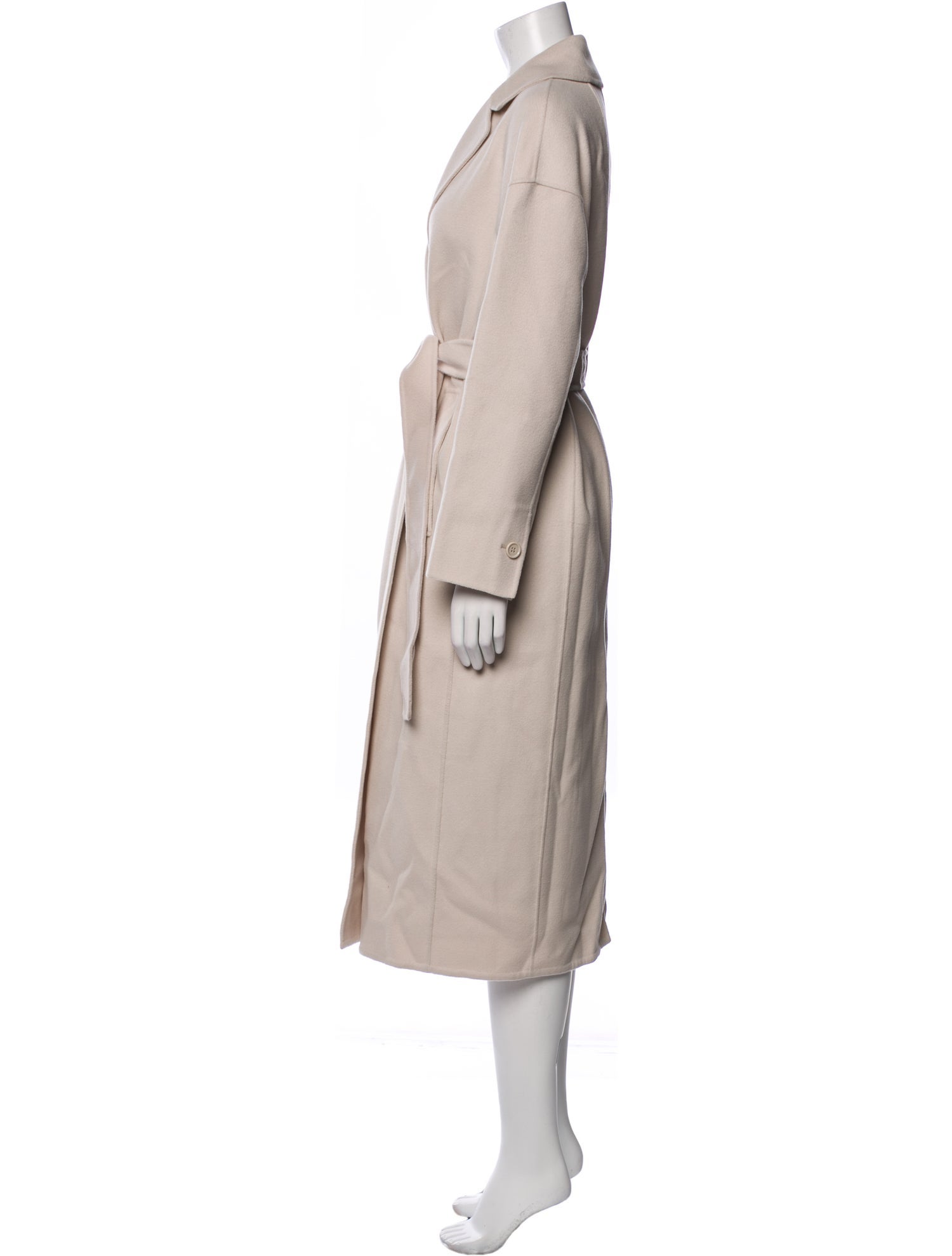 'S Max Mara Virgin Wool Trench Coat