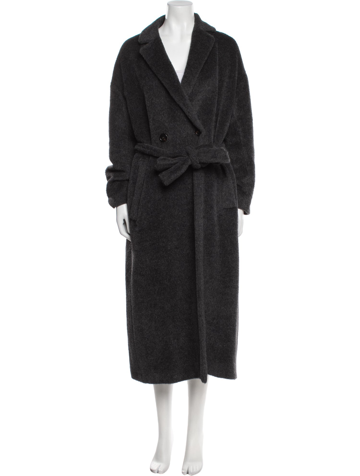 'S Max Mara Alpaca Trench Coat