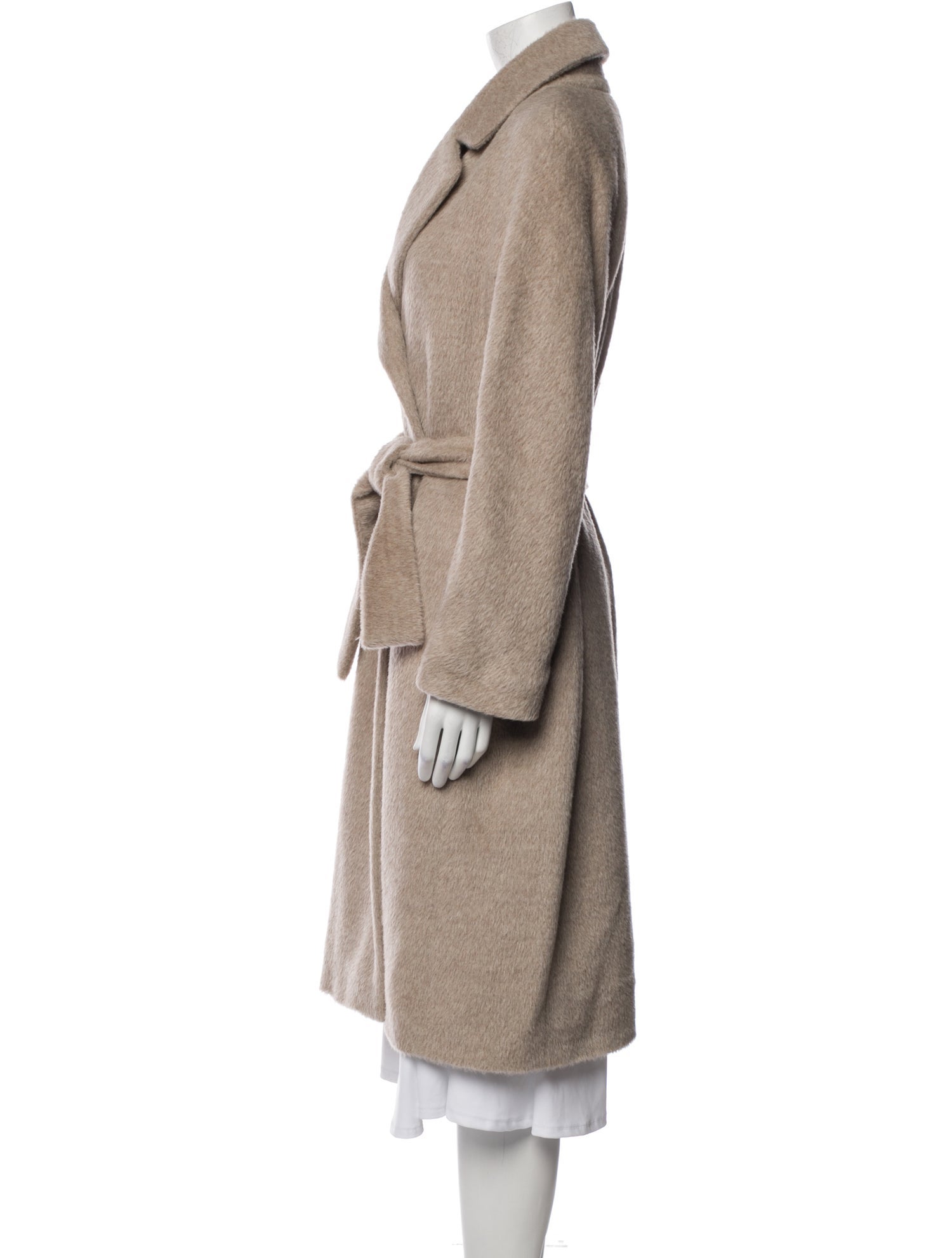 'S Max Mara Alpaca Trench Coat