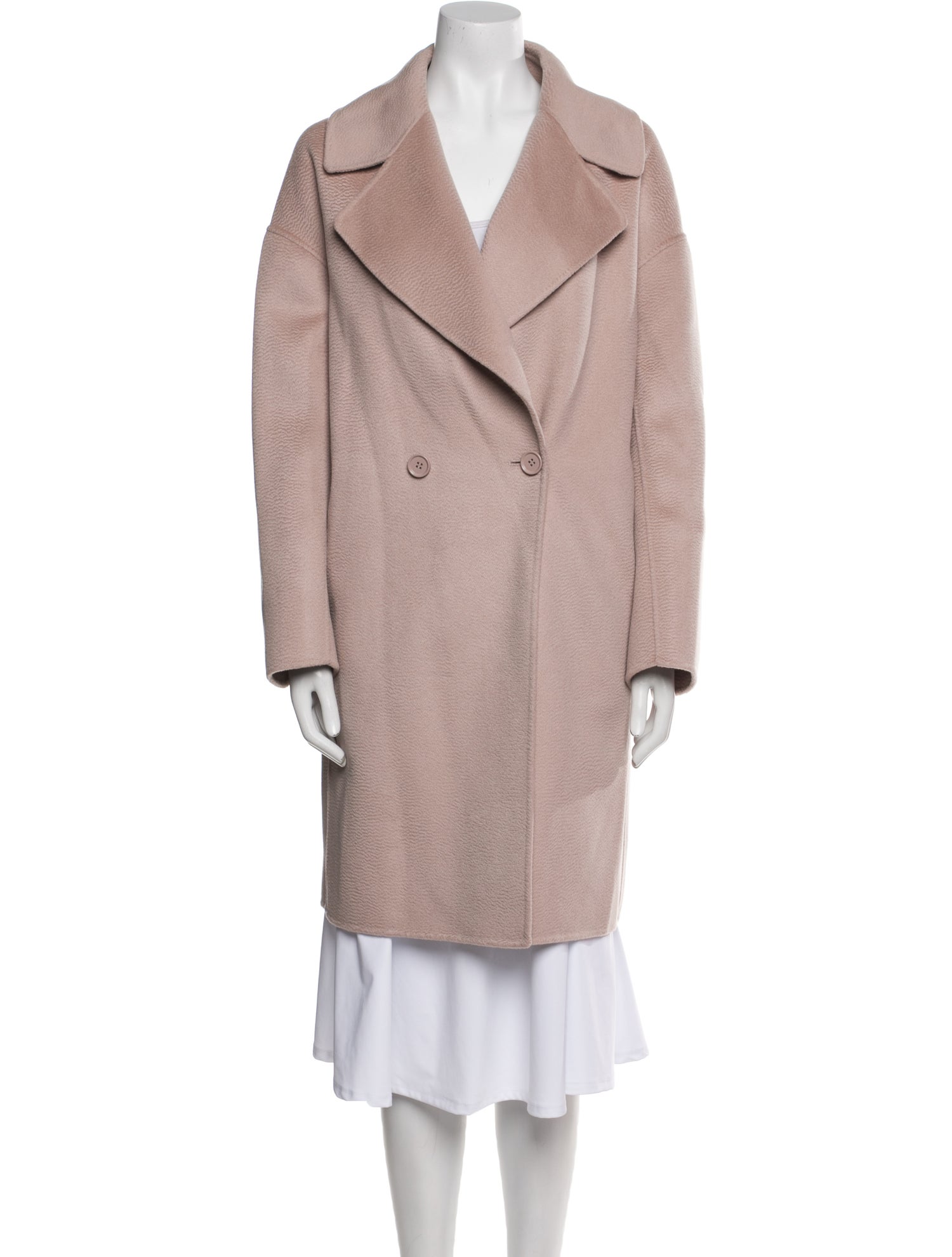 'S Max Mara Virgin Wool Peacoat