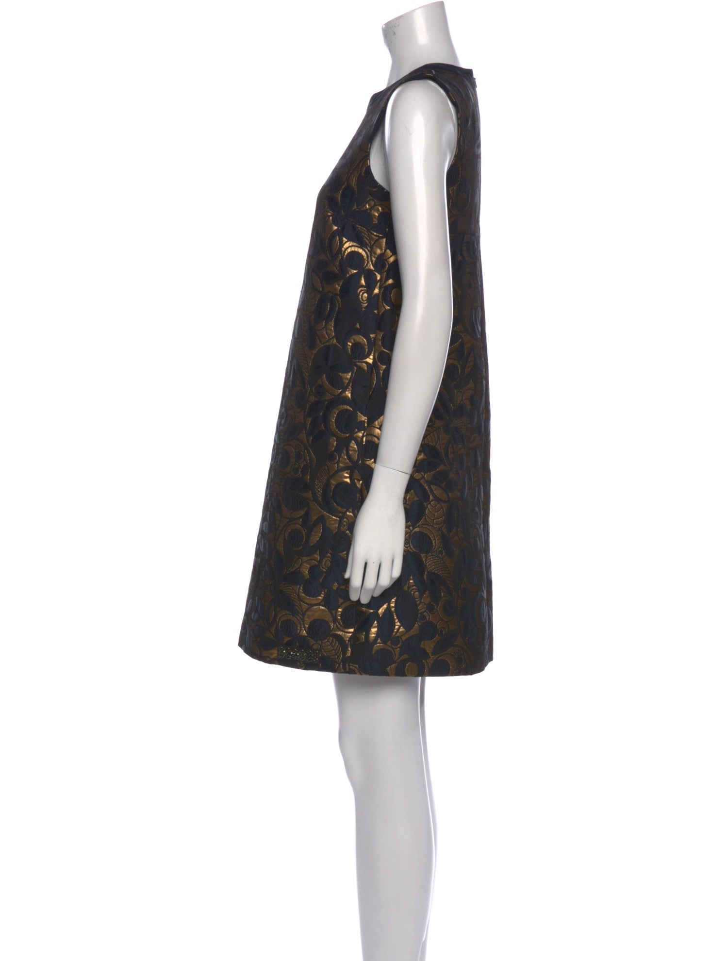 'S Max Mara Printed Mini Dress