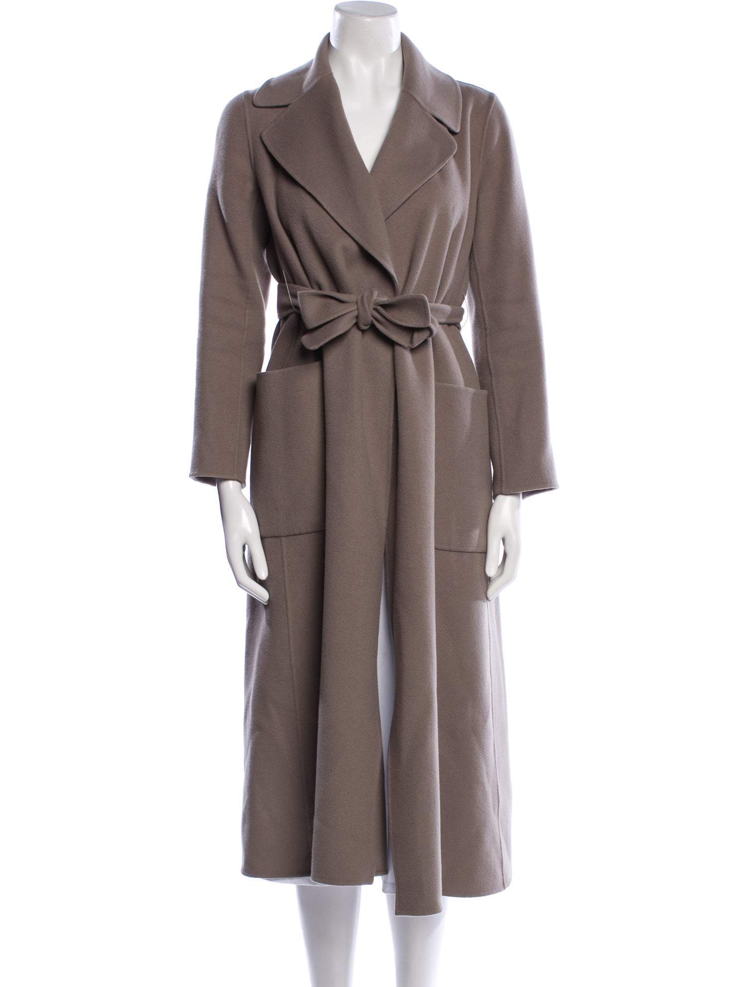 'S Max Mara Virgin Wool Trench Coat