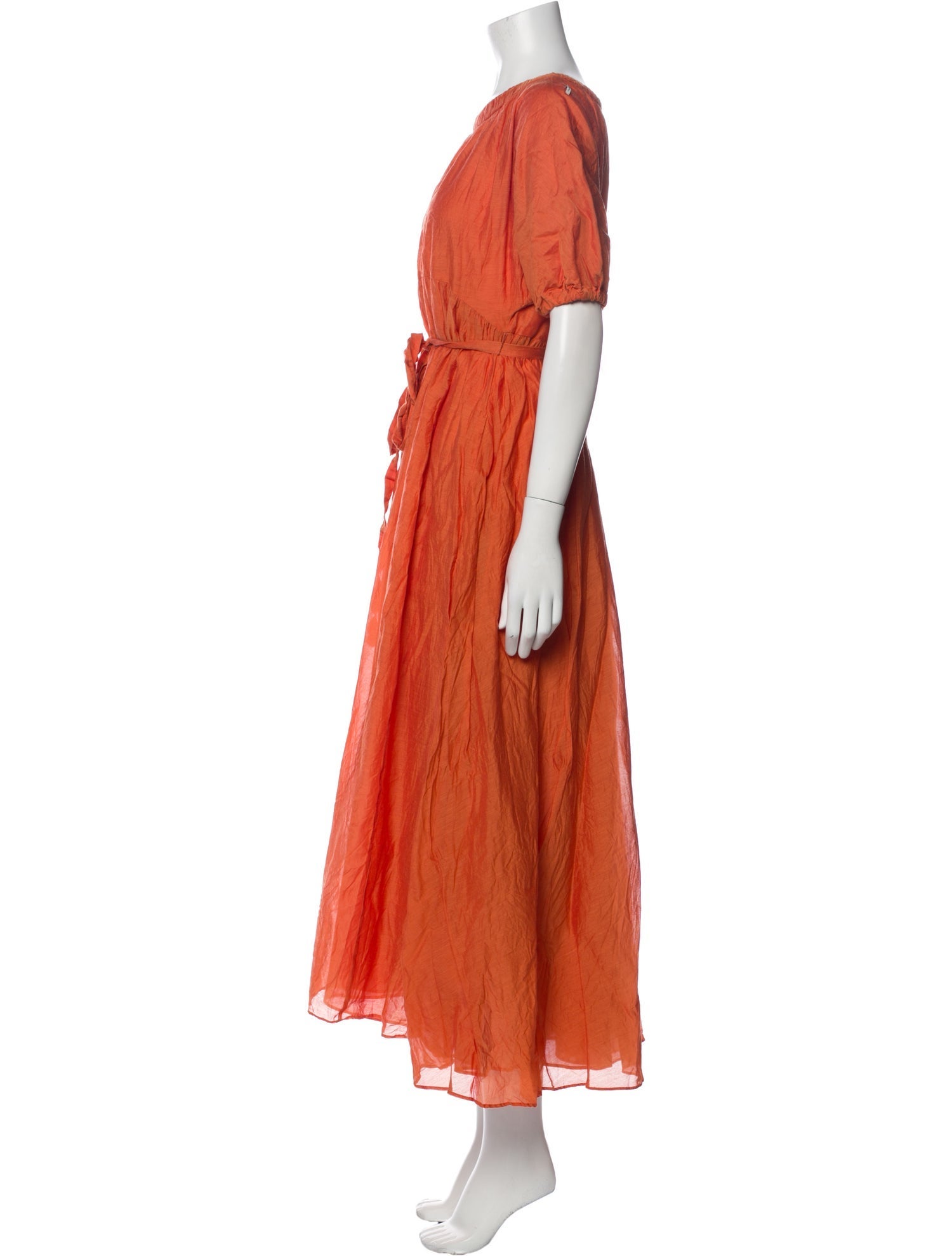 'S Max Mara Crew Neck Long Dress