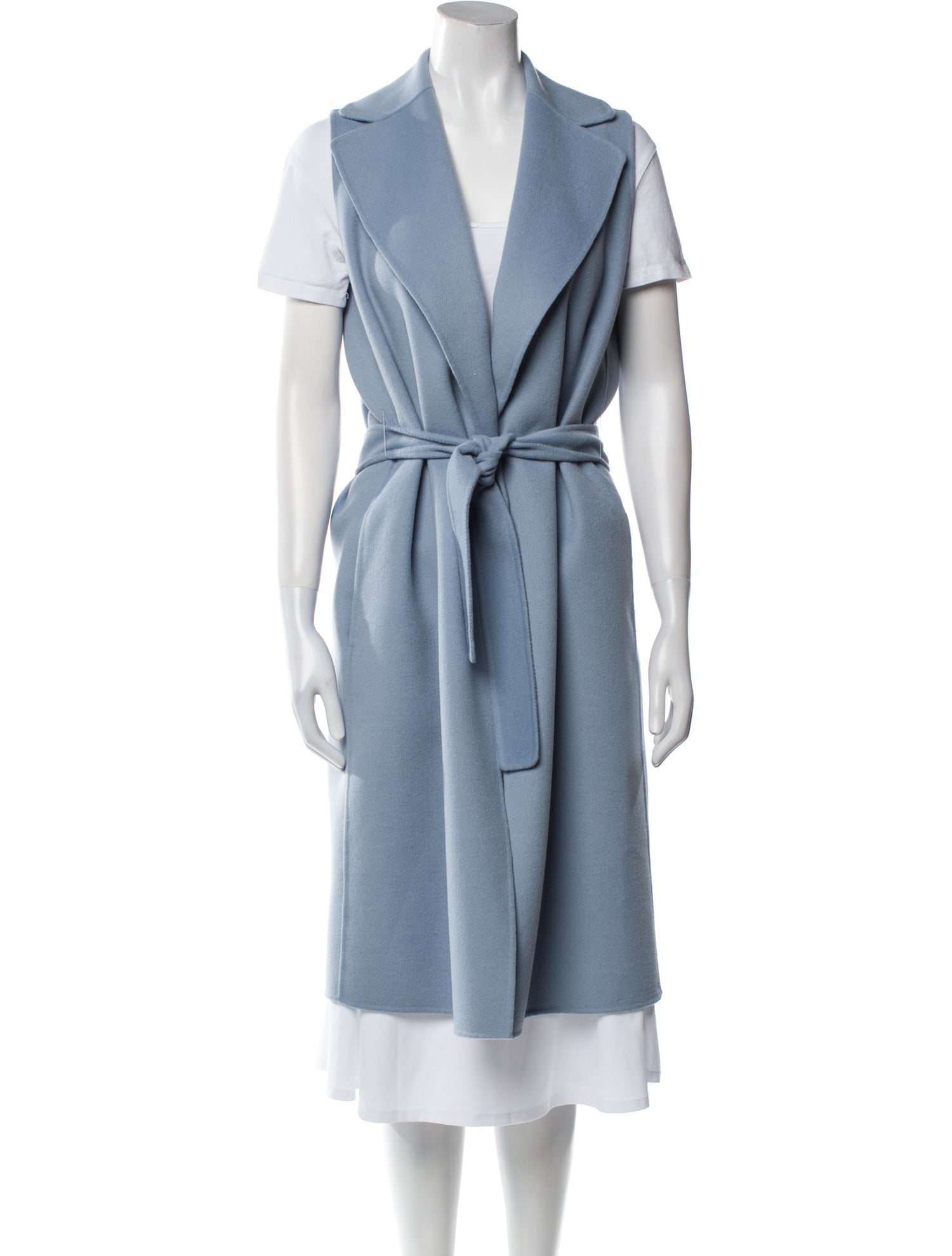 'S Max Mara Virgin Wool Vest