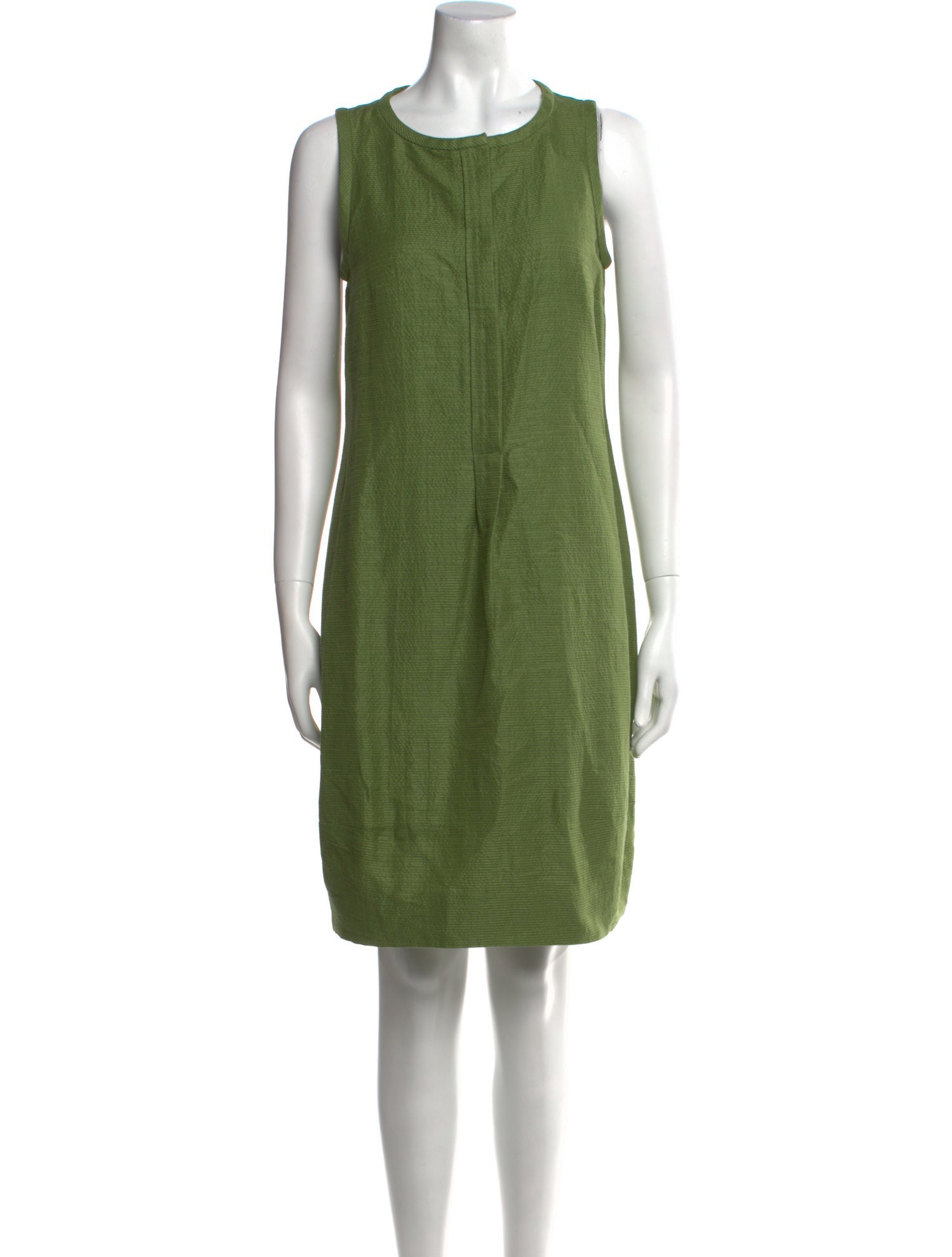 'S Max Mara Scoop Neck Knee-Length Dress