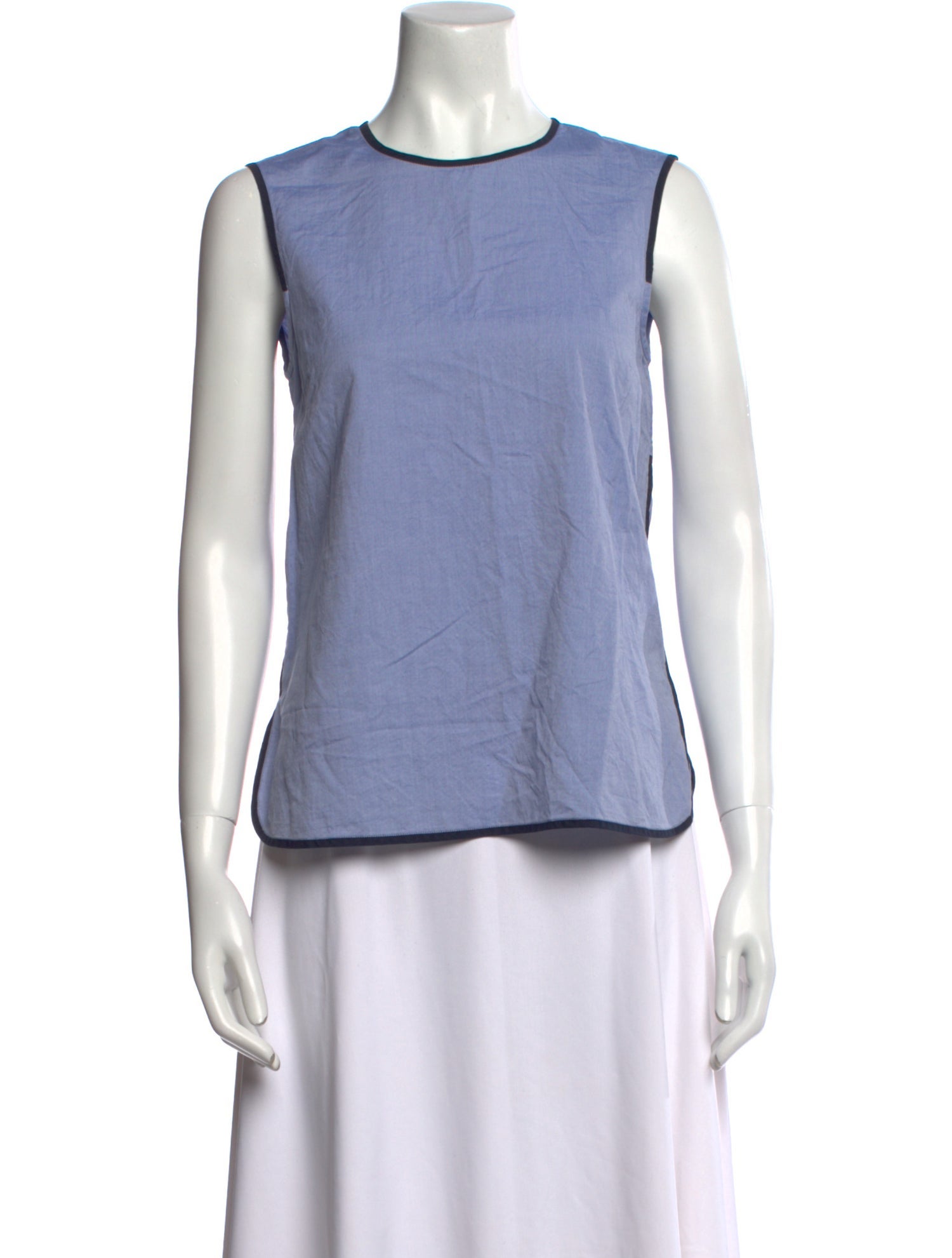 'S Max Mara Crew Neck Sleeveless Top