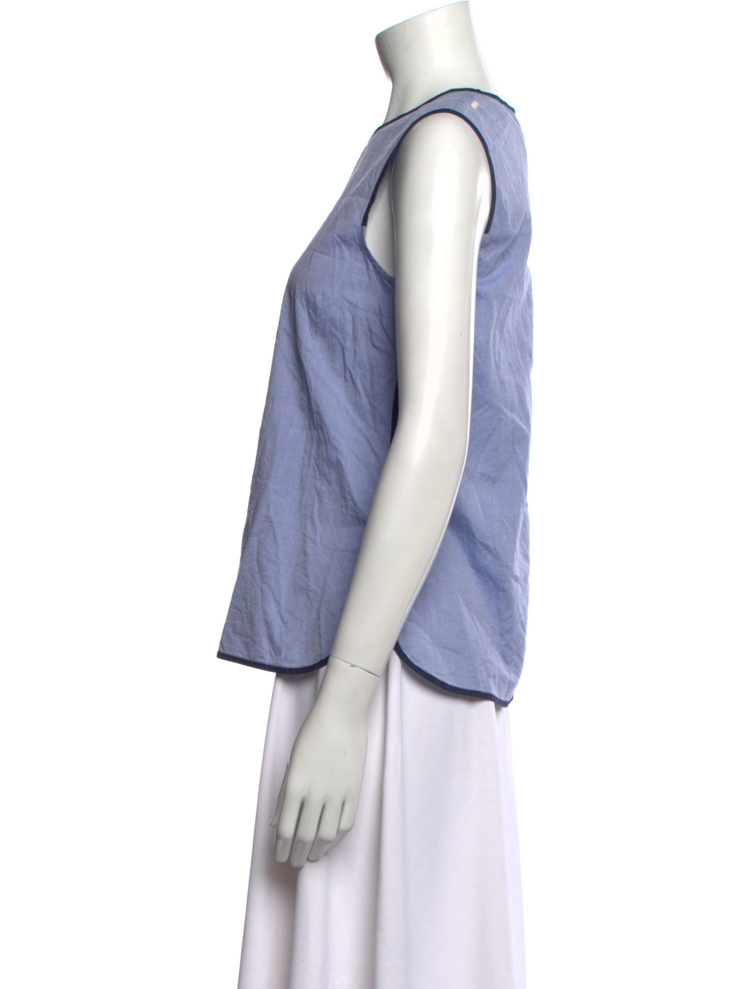 'S Max Mara Crew Neck Sleeveless Top