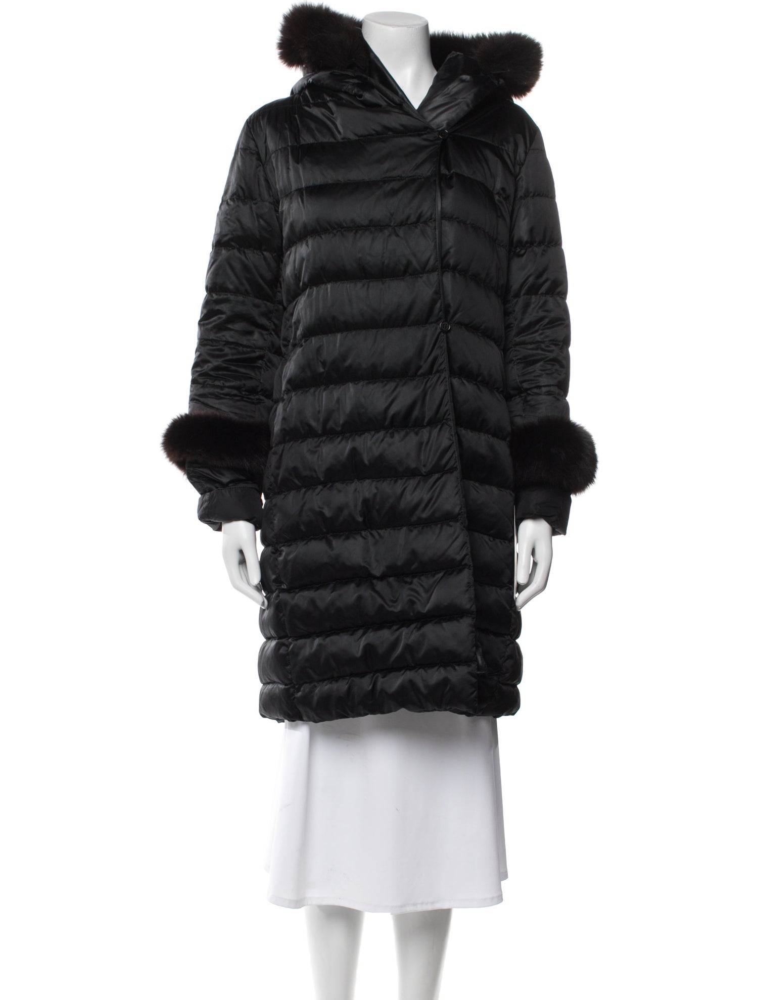 'S Max Mara Faux Fur Coat