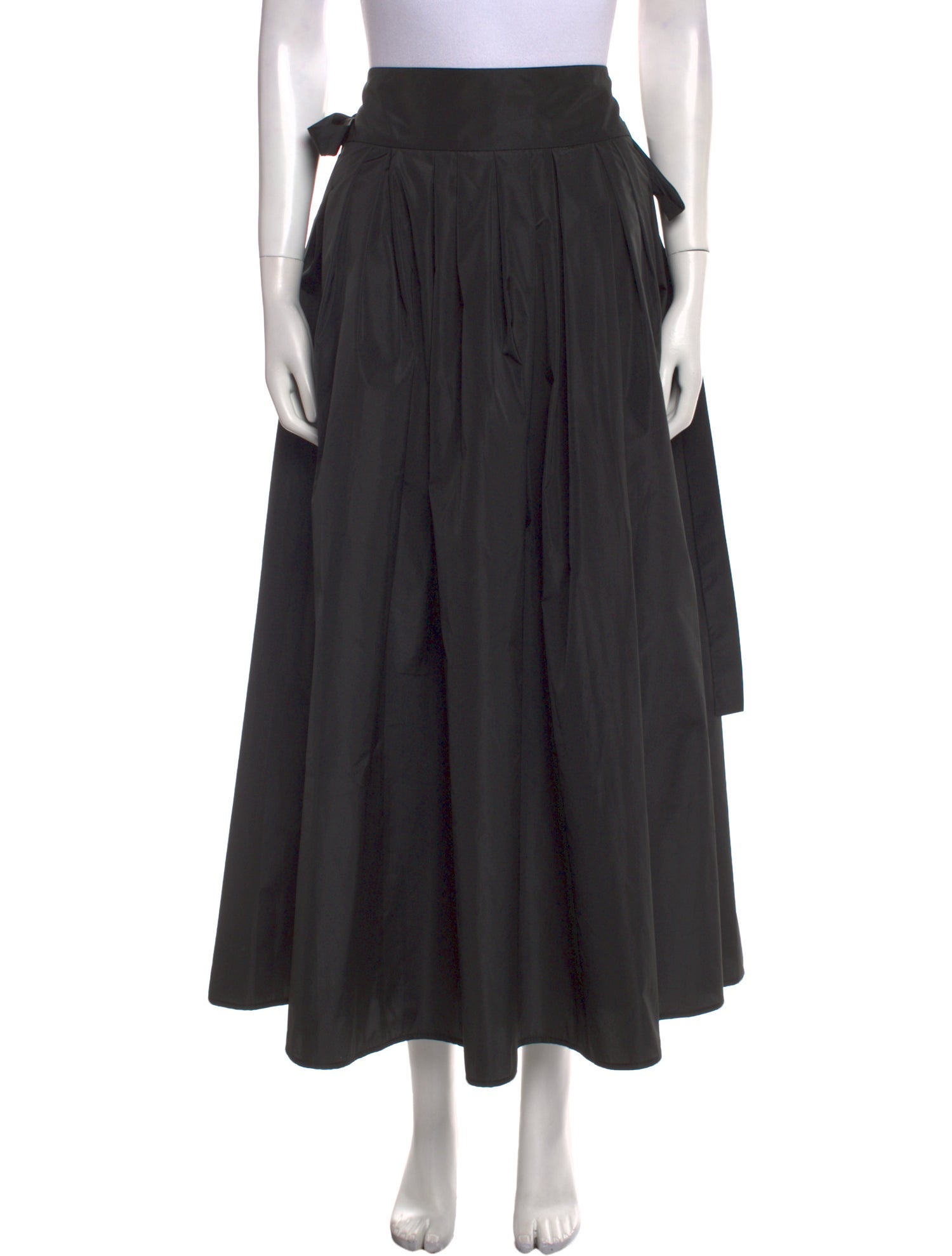'S Max Mara Pleated Accents Midi Length Skirt w/ Tags