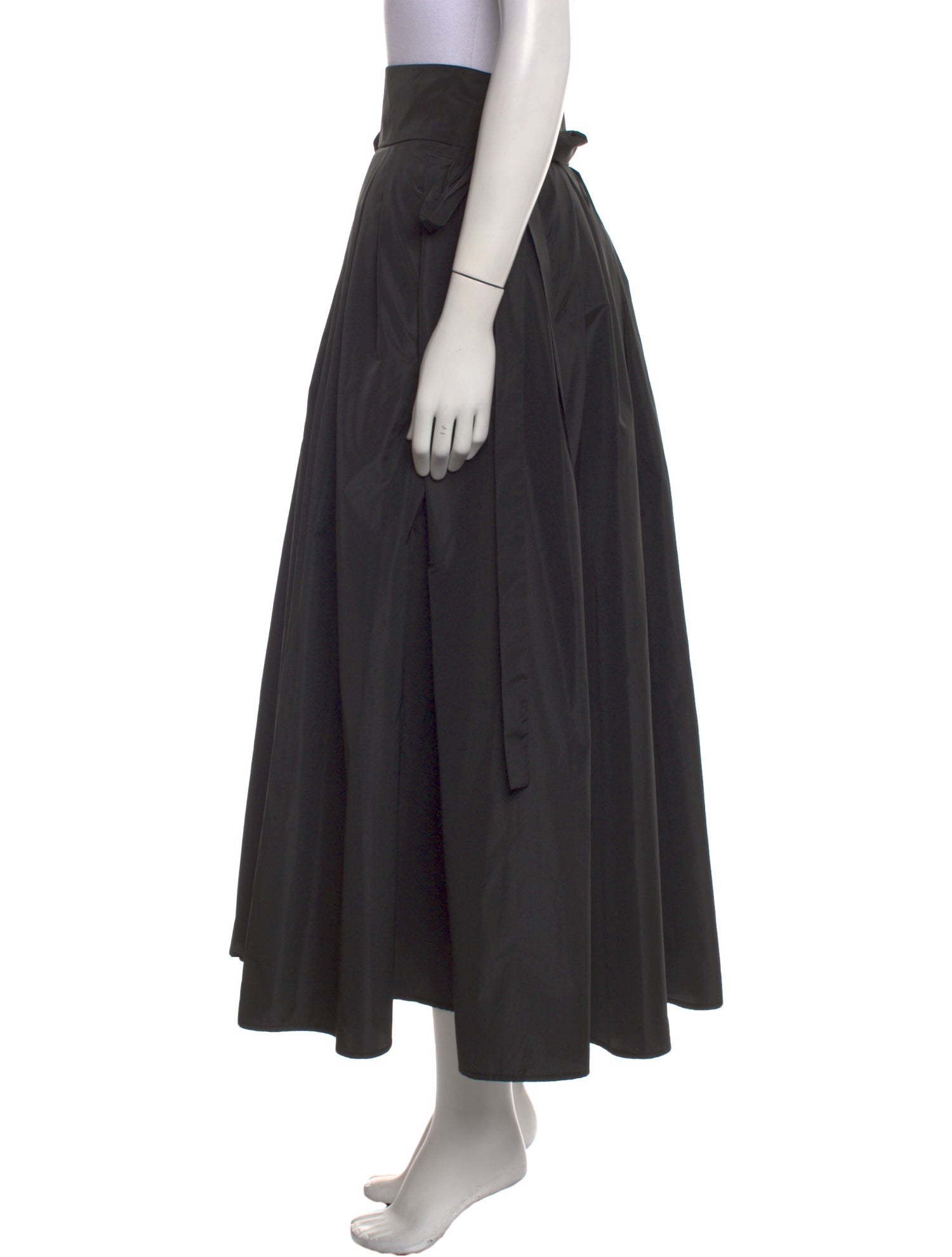 'S Max Mara Pleated Accents Midi Length Skirt w/ Tags