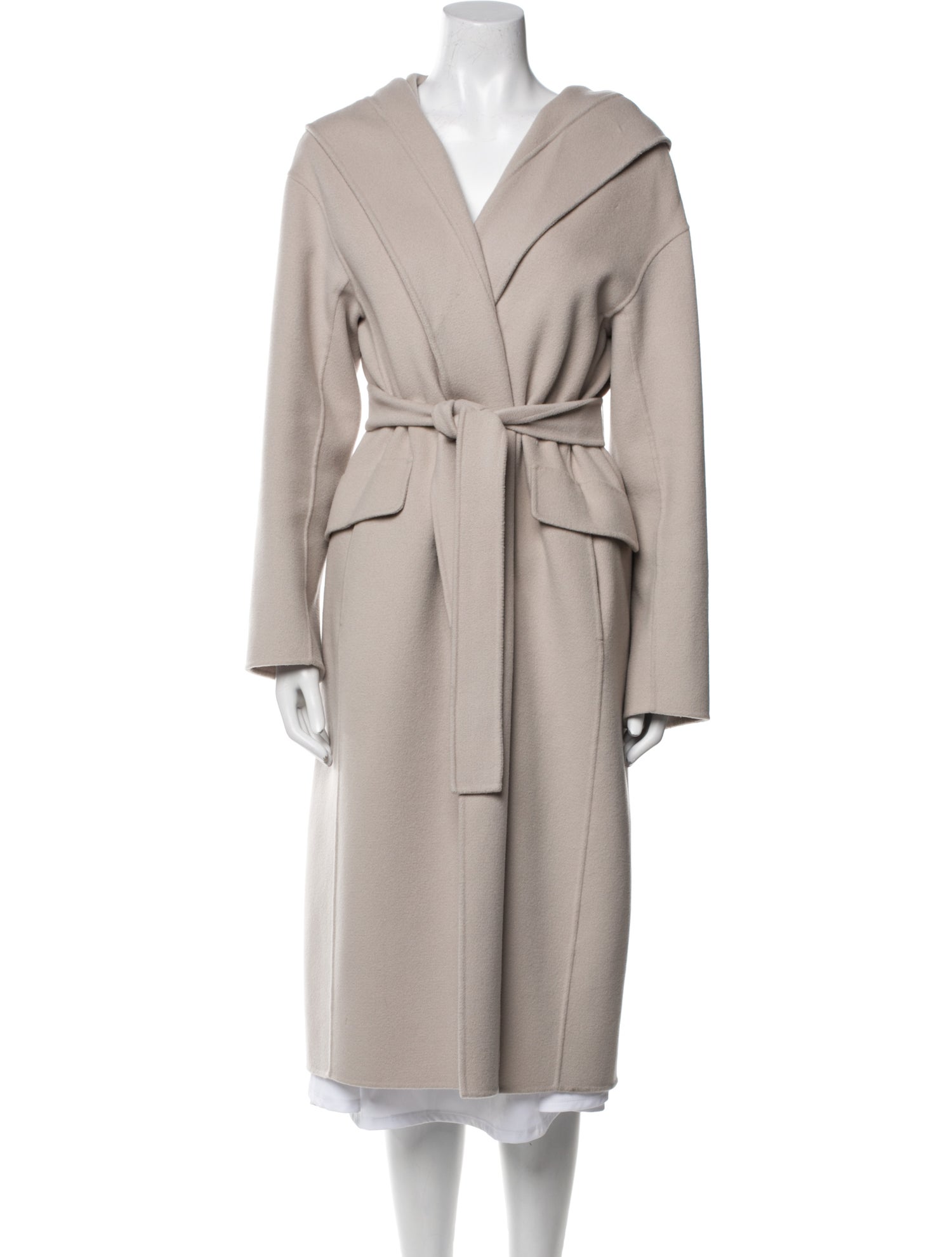 'S Max Mara Virgin Wool Trench Coat