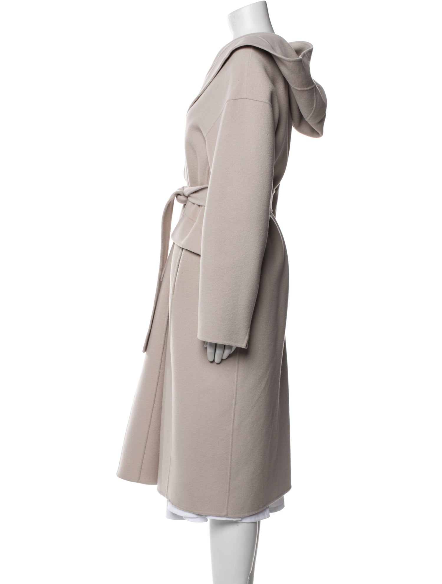 'S Max Mara Virgin Wool Trench Coat