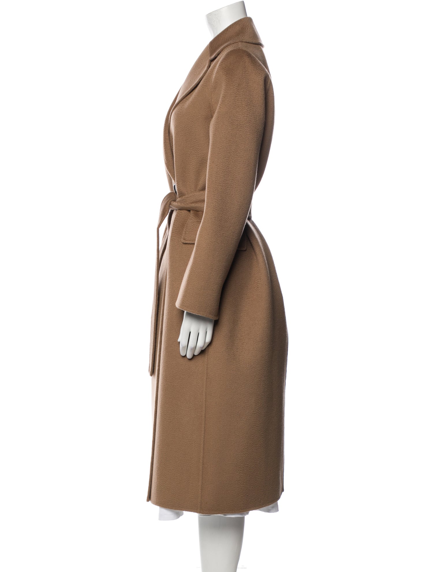 'S Max Mara Virgin Wool Trench Coat