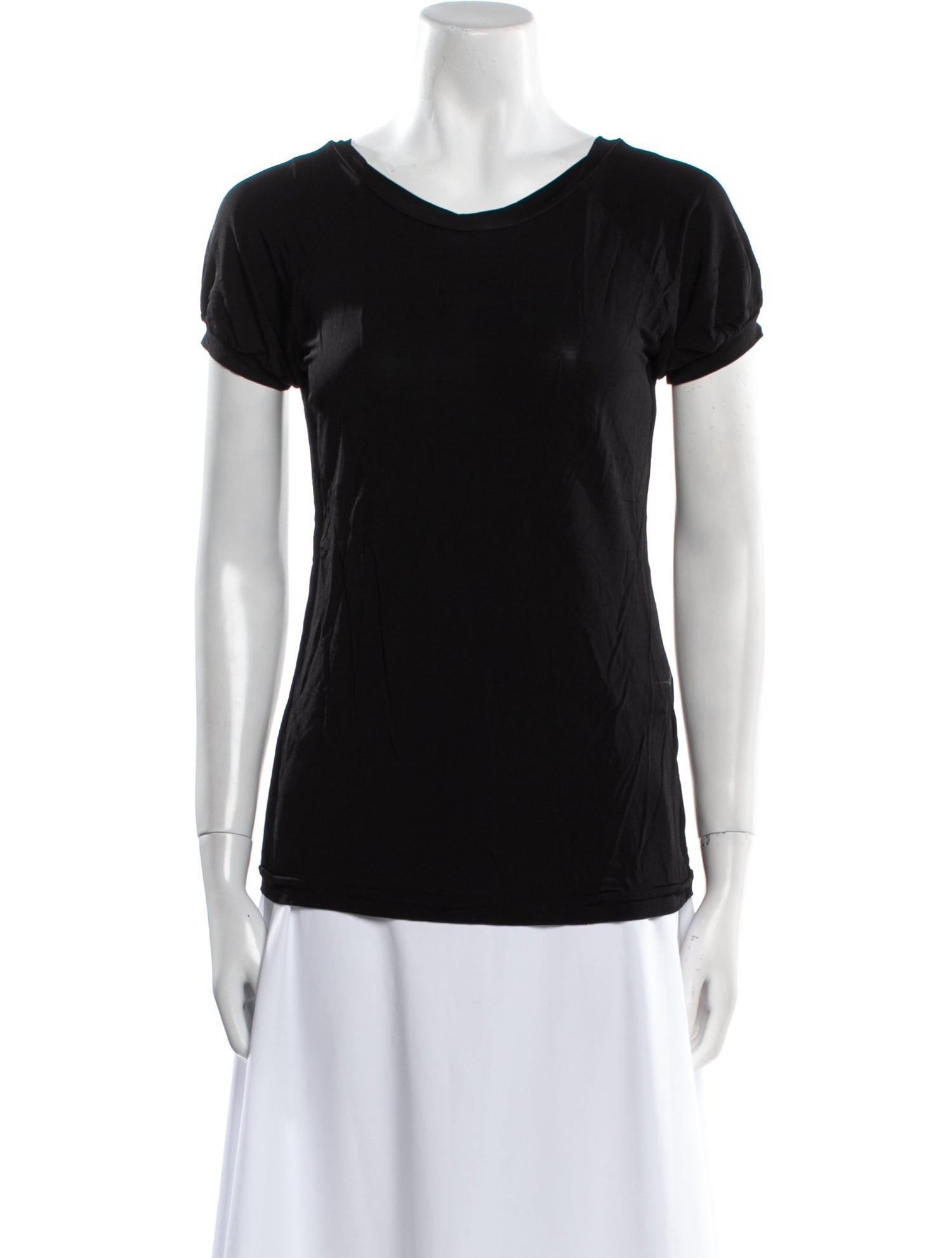 'S Max Mara Scoop Neck Short Sleeve T-Shirt