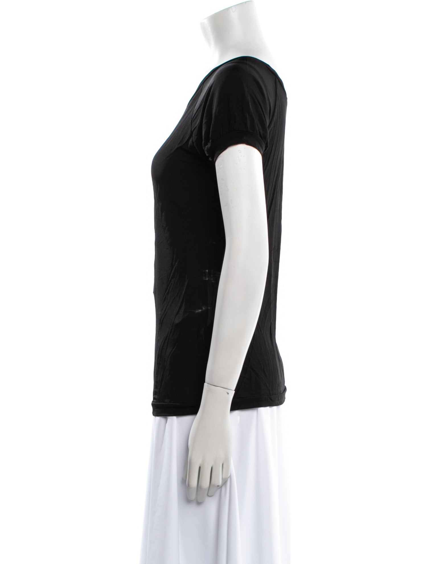 'S Max Mara Scoop Neck Short Sleeve T-Shirt