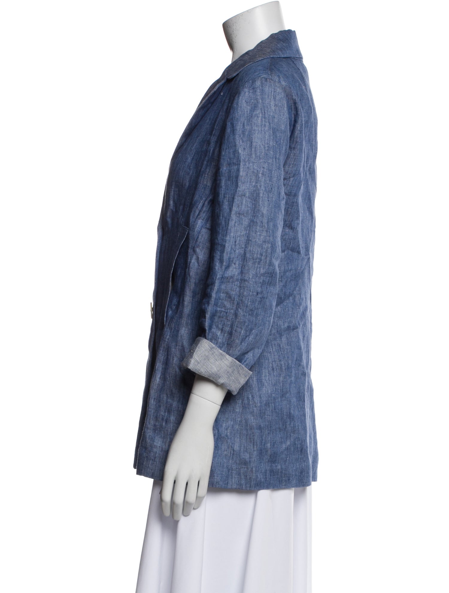 'S Max Mara Linen Denim Jacket