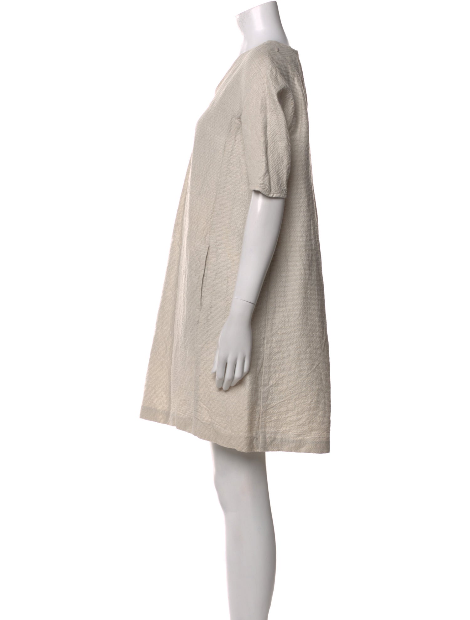 'S Max Mara V-Neck Mini Dress