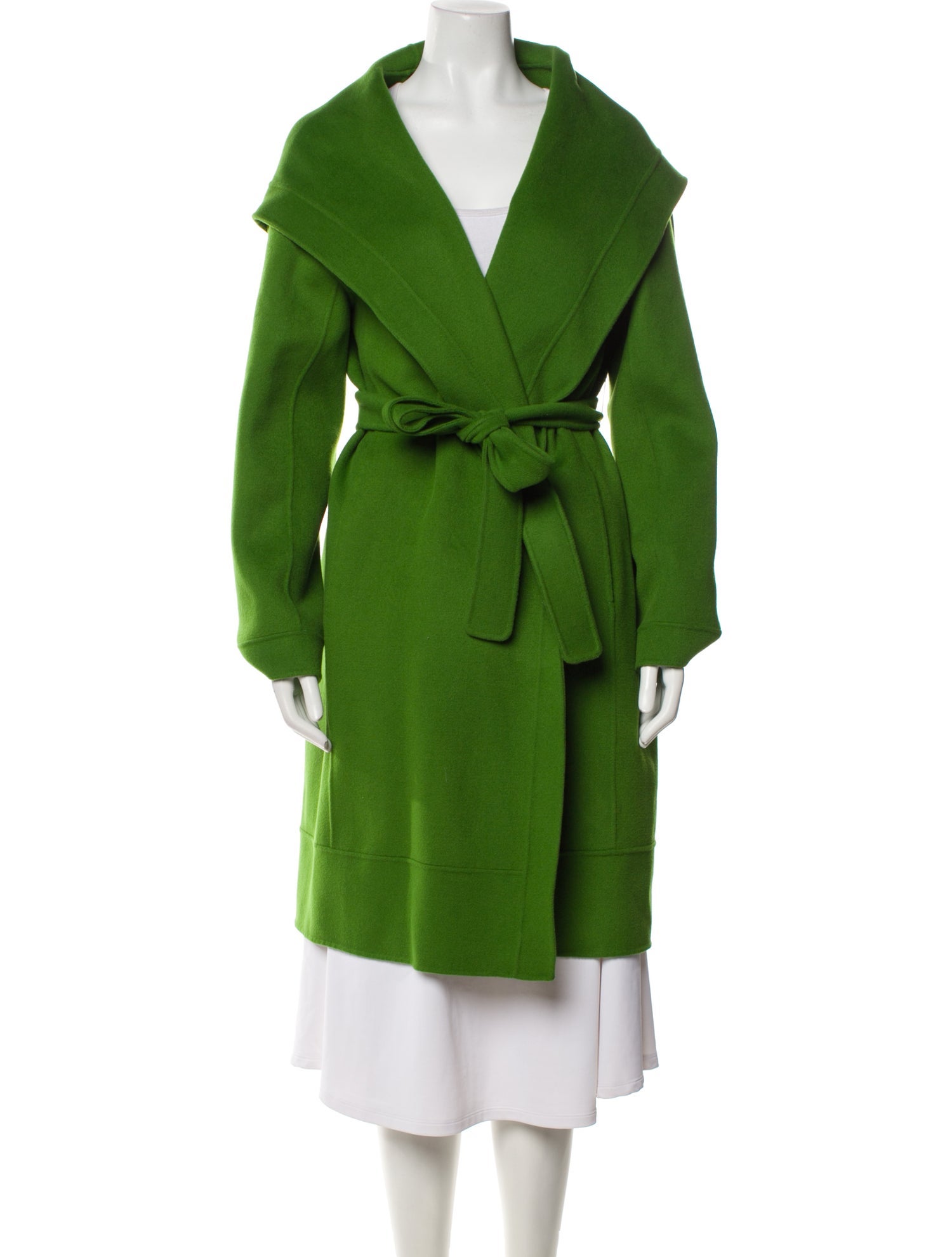 'S Max Mara Virgin Wool Trench Coat