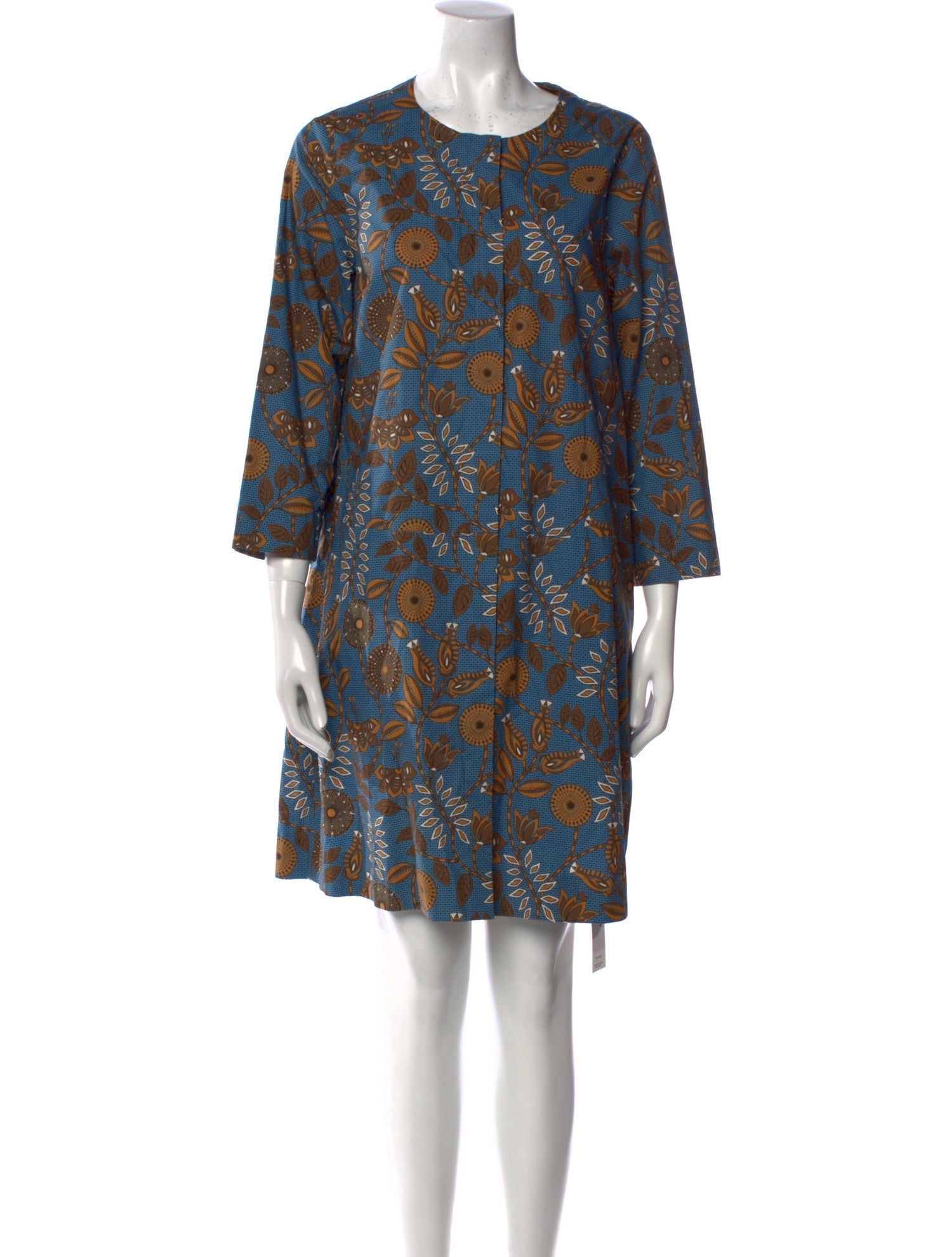 'S Max Mara Printed Mini Dress